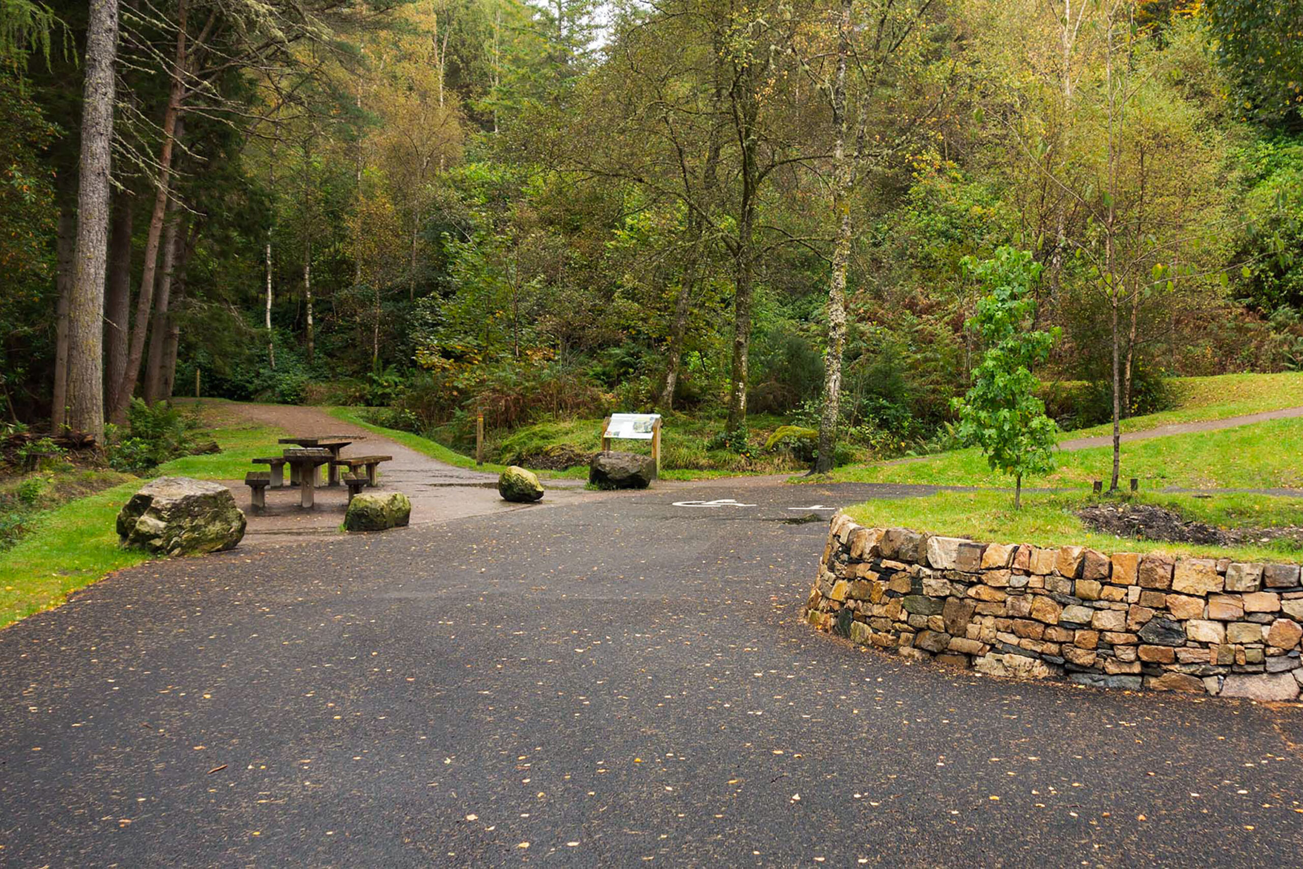 Car park and trail head